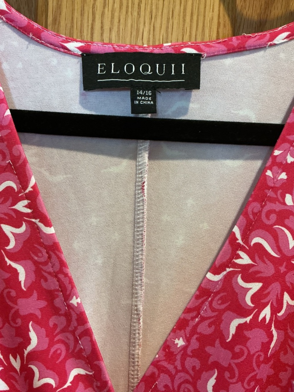 Eloquii Boho Wide Leg Kimono Cropped Jumpsuit Size 14/16 - Picture 9 of 10